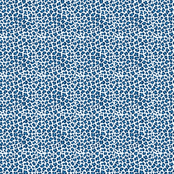 Blue Leopard 2 Pattern Acrylic Sheet - CMB Pattern Acrylic