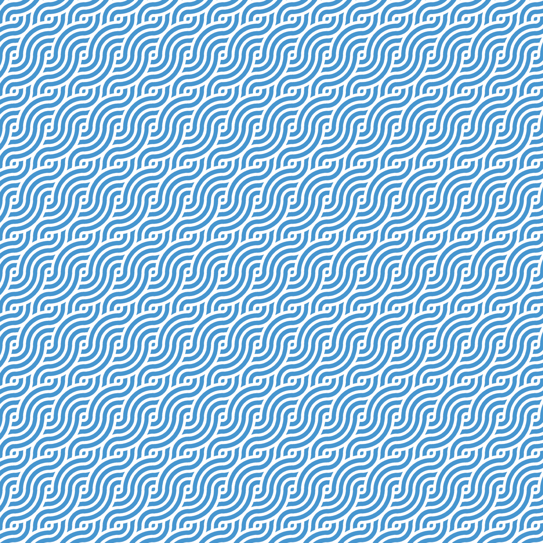 Blue Waves Pattern Acrylic Sheets - CMB Pattern Acrylic