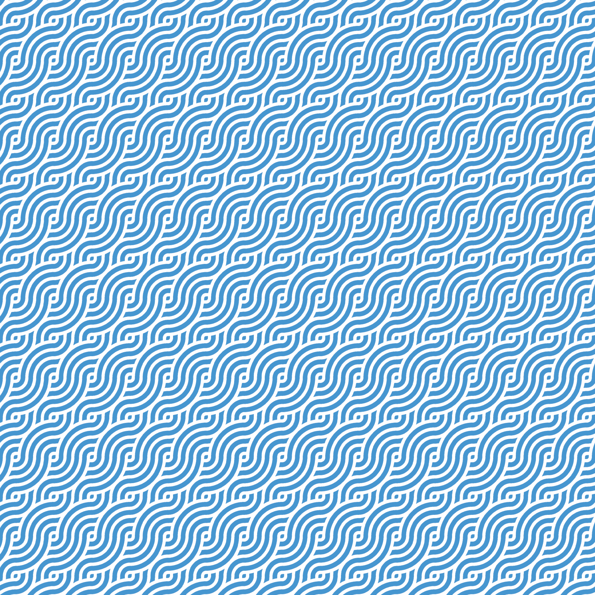 Blue Waves Pattern Acrylic Sheets - CMB Pattern Acrylic