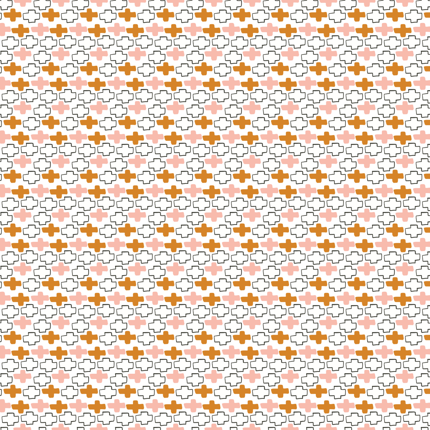 Boho Crosses Pattern Acrylic Sheets - CMB Pattern Acrylic
