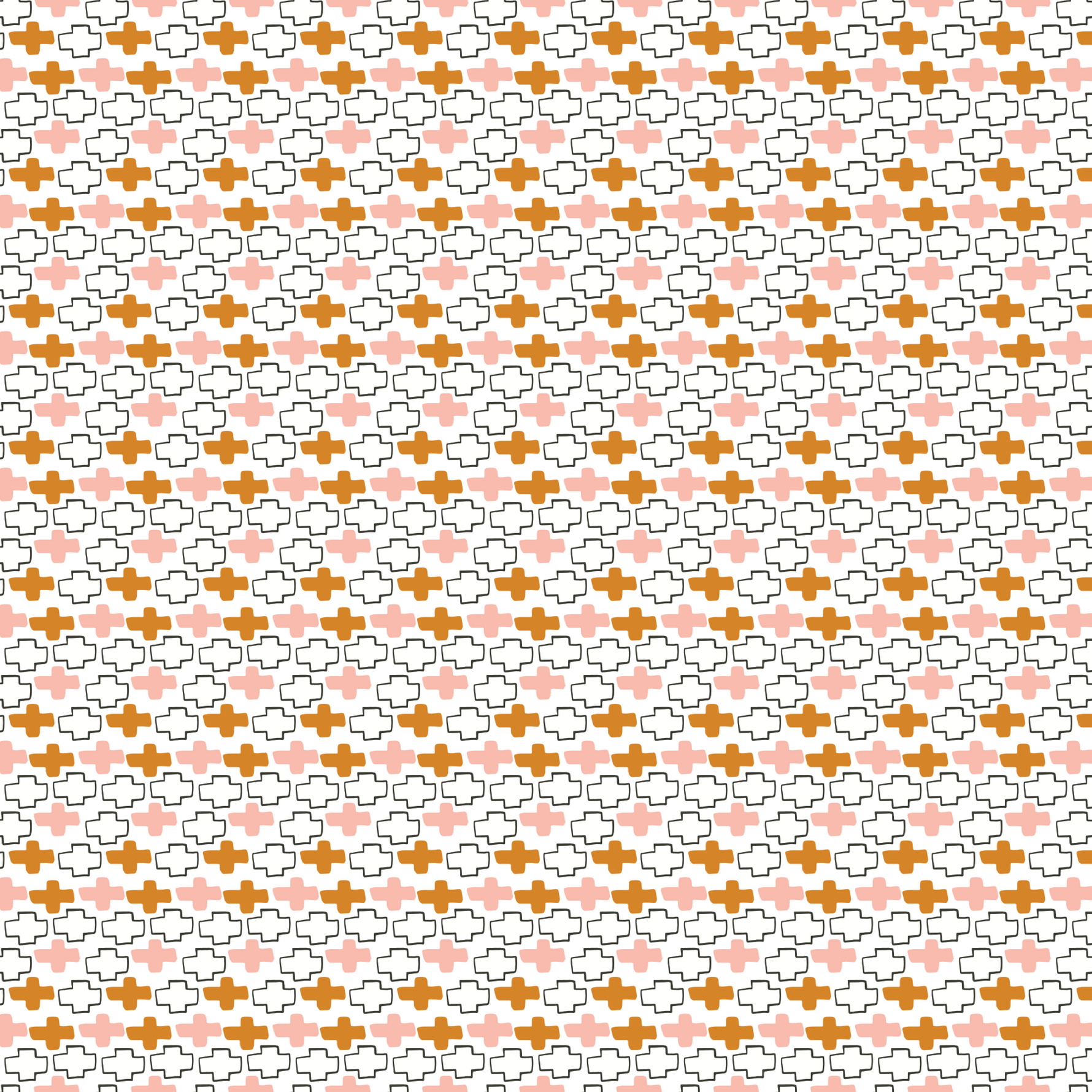 Boho Crosses Pattern Acrylic Sheets - CMB Pattern Acrylic