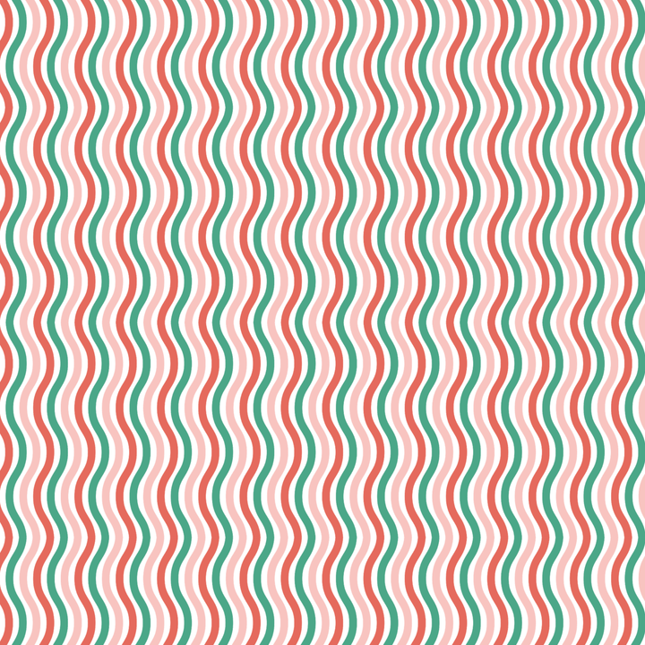 Boho Summer Waves Pattern Acrylic Sheets - CMB Pattern Acrylic
