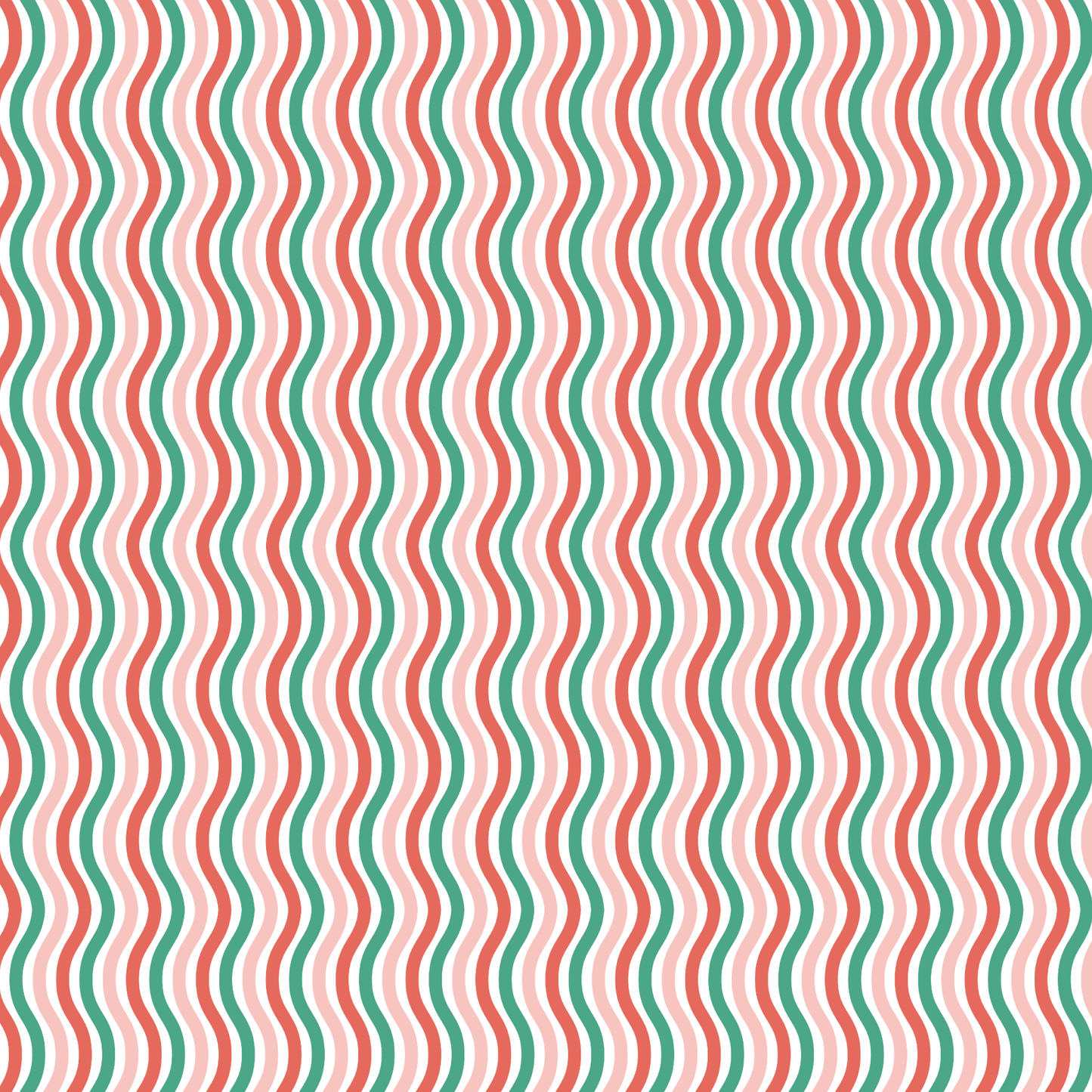 Boho Summer Waves Pattern Acrylic Sheets - CMB Pattern Acrylic