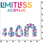Bold Pastel Easter Egg Pattern Acrylic Sheets - CMB Pattern Acrylic