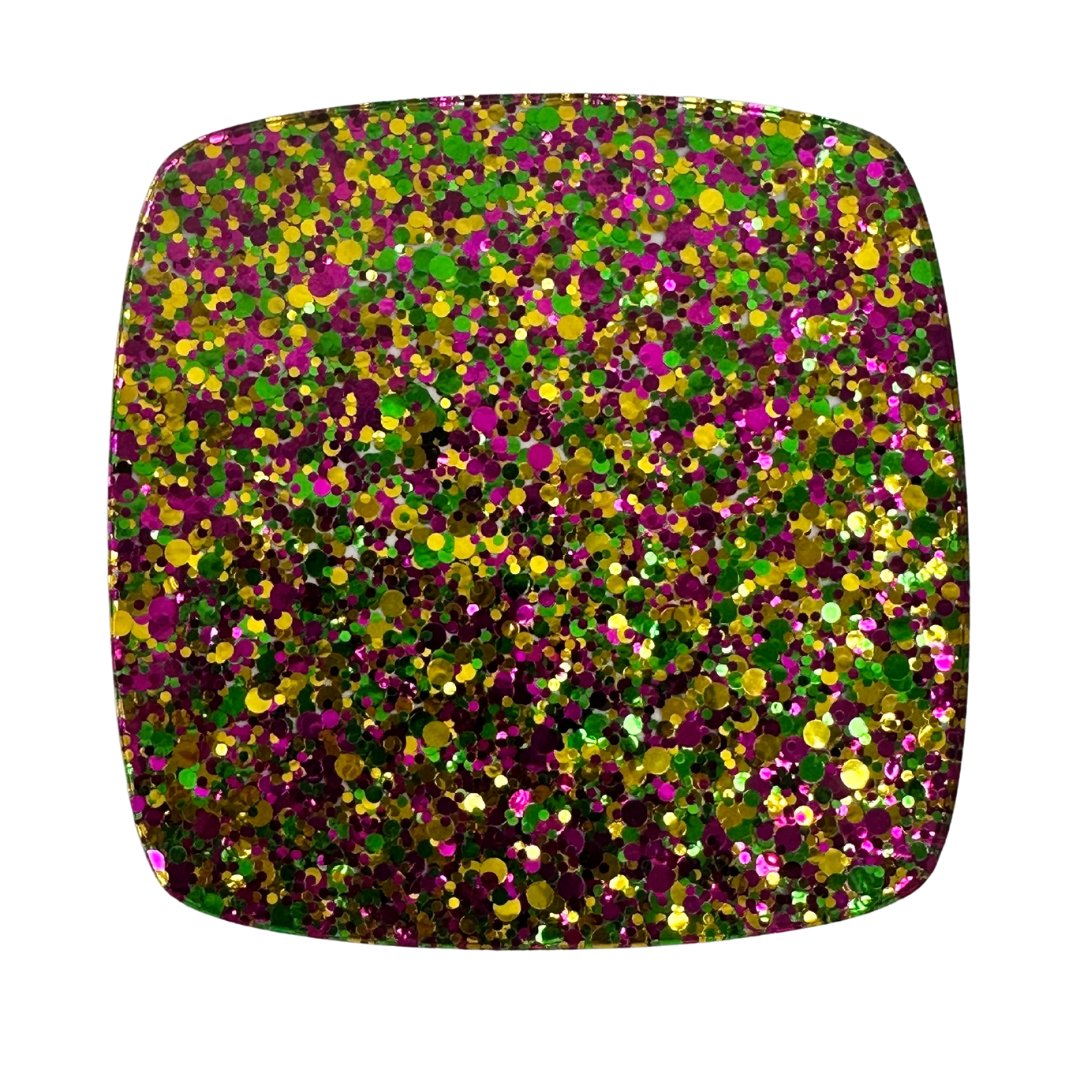 Bon Temps Glitter Dots Cast Acrylic | Glitter Acrylic Sheet | CMB Acrylic