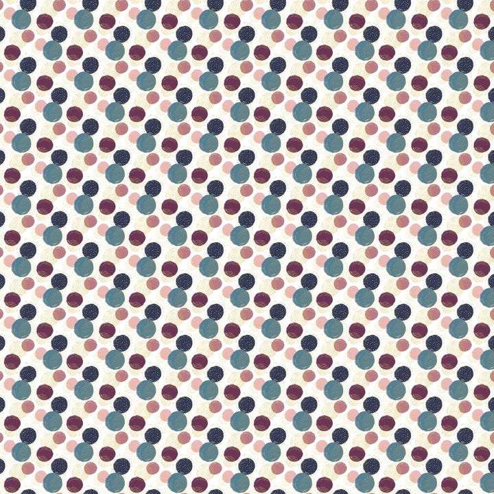 Book Lover Polka Dots Pattern Acrylic Sheet - CMB Pattern Acrylic