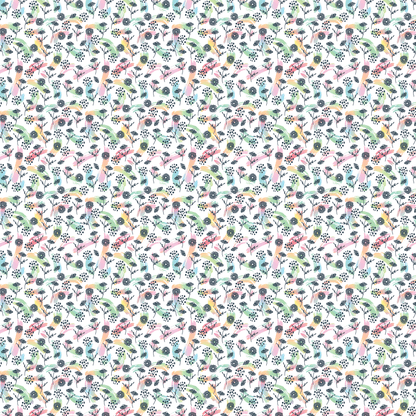 Botanical Abstract Splashes Pattern Acrylic Sheets - CMB Pattern Acrylic