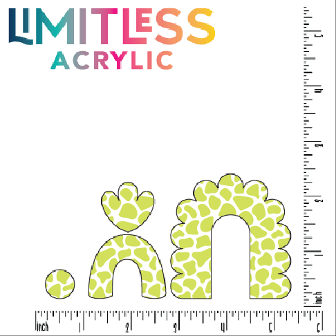 Bright Green Reptile Pattern Acrylic Sheet - CMB Pattern Acrylic