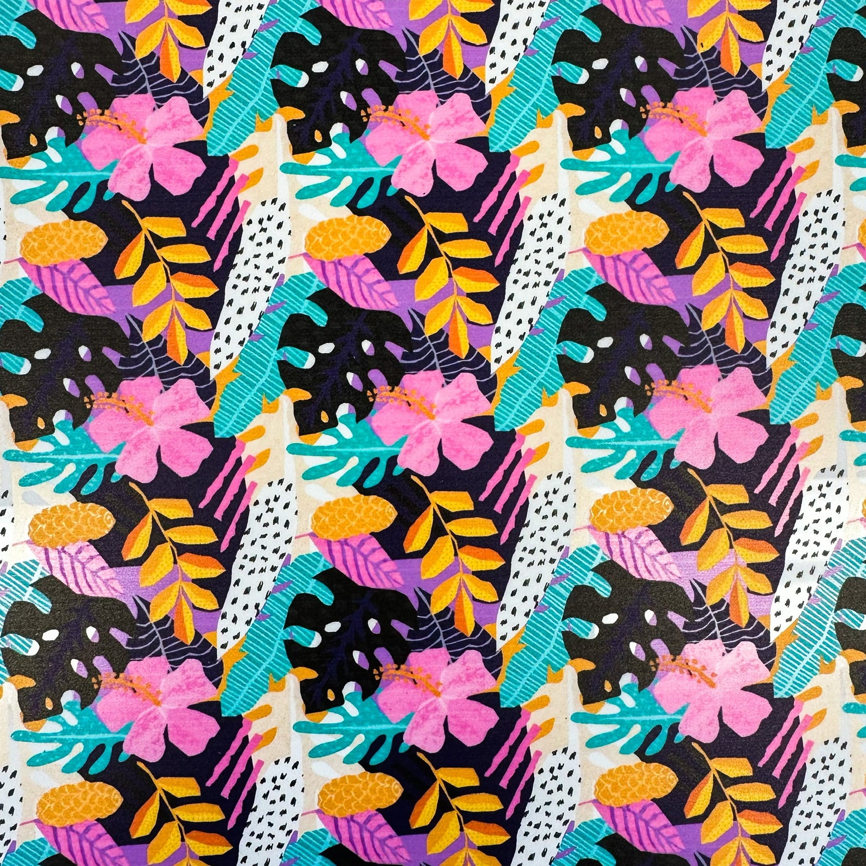 Bright Tropical Foliage Pattern Acrylic Sheet - CMB Pattern Acrylic
