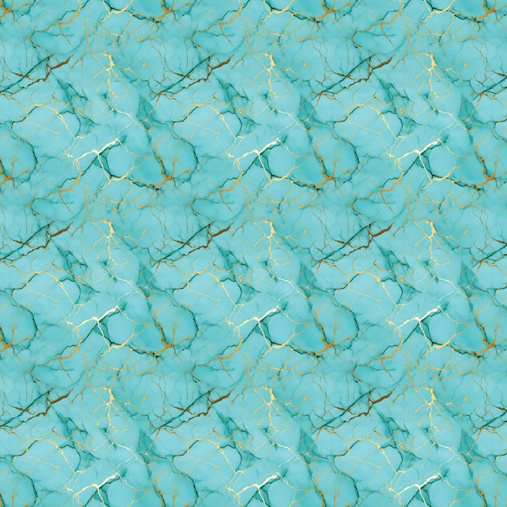 Bright Turquoise Stone Pattern Acrylic Sheets - CMB Pattern Acrylic