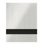 Brushed Silver Engraves Black Laser Indoor Two Tone Acrylic | Two Tone Acrylic Sheet | CMB Acrylic
