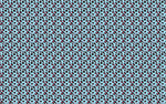 Carolina Blue & Hot Pink Leopard Pattern Sheet - CMB Pattern Acrylic