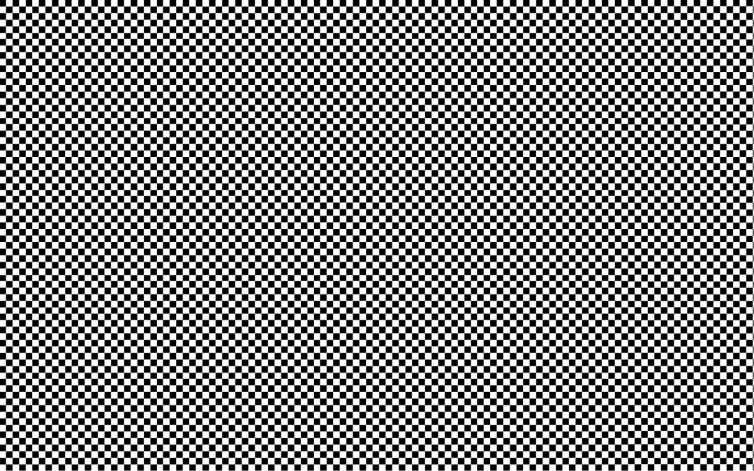 Black White Checkered Pattern Acrylic Sheet