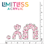 Cherry Lips Pattern Acrylic Sheet - CMB Pattern Acrylic