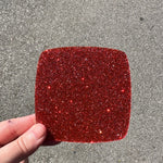 Cherry Pop Glitter Cast Acrylic | Glitter Acrylic Sheet | CMB Acrylic