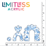 Chinoiserie Pattern Acrylic Sheet - CMB Pattern Acrylic