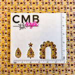 Christmas Cow Pattern Acrylic Sheet - CMB Pattern Acrylic