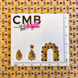 Christmas Cow Pattern Acrylic Sheet - CMB Pattern Acrylic