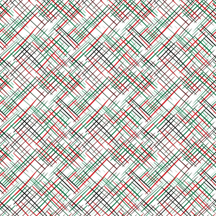 Christmas Crosshatch Pattern Acrylic Sheets - CMB Pattern Acrylic