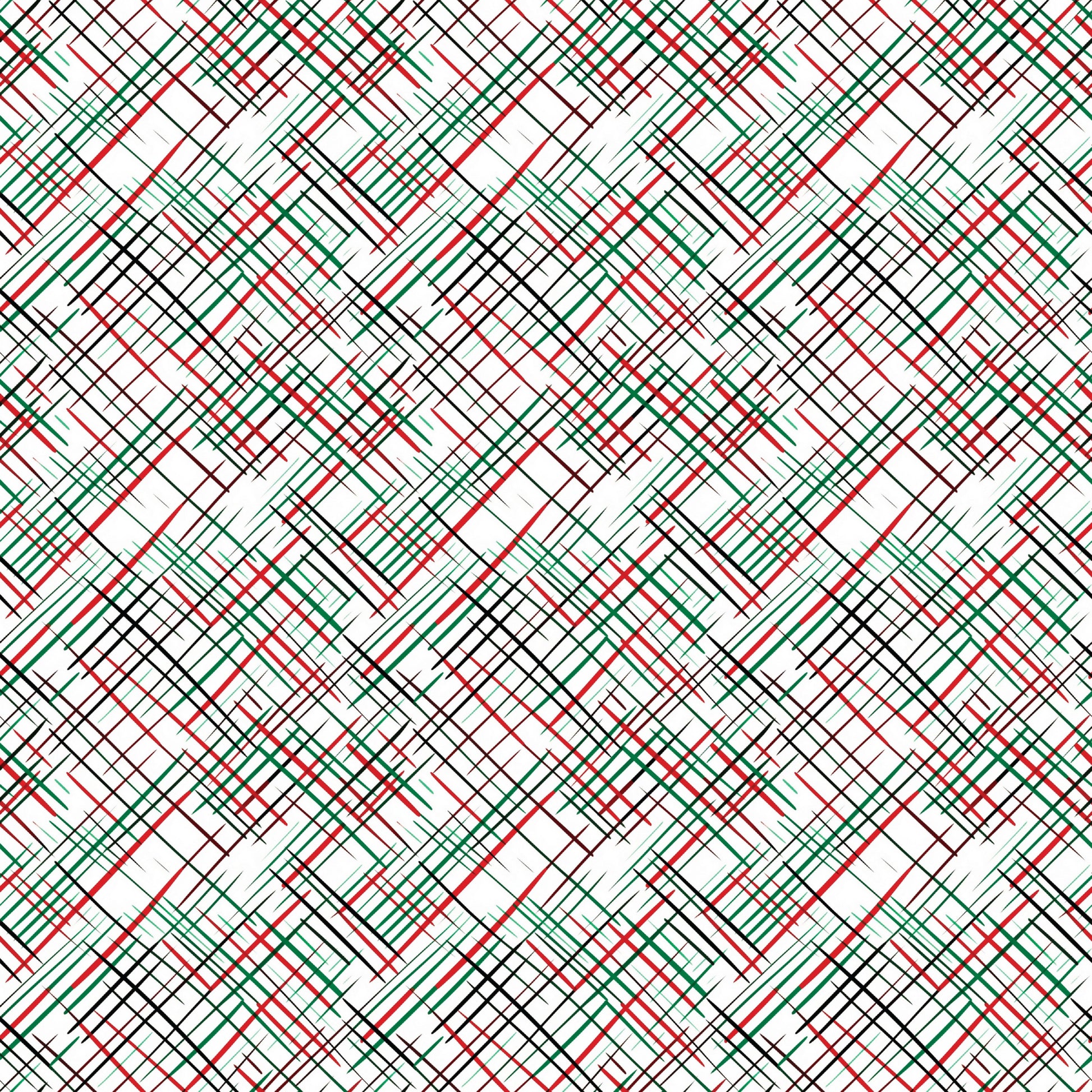 Christmas Crosshatch Pattern Acrylic Sheets - CMB Pattern Acrylic