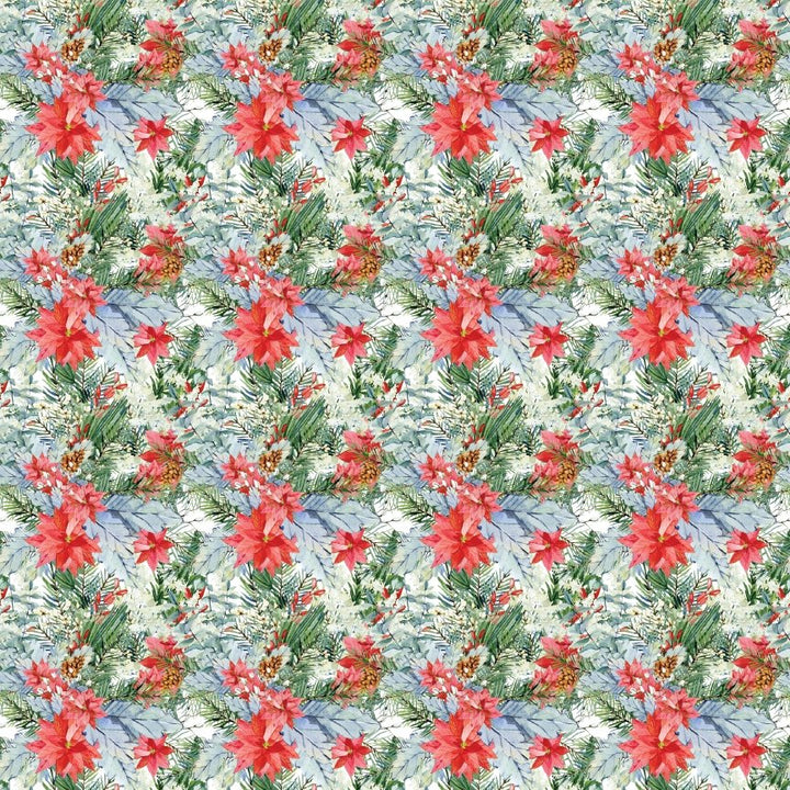 Christmas Floral Pattern Acrylic Sheets - CMB Pattern Acrylic