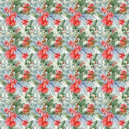 Christmas Floral Pattern Acrylic Sheets - CMB Pattern Acrylic