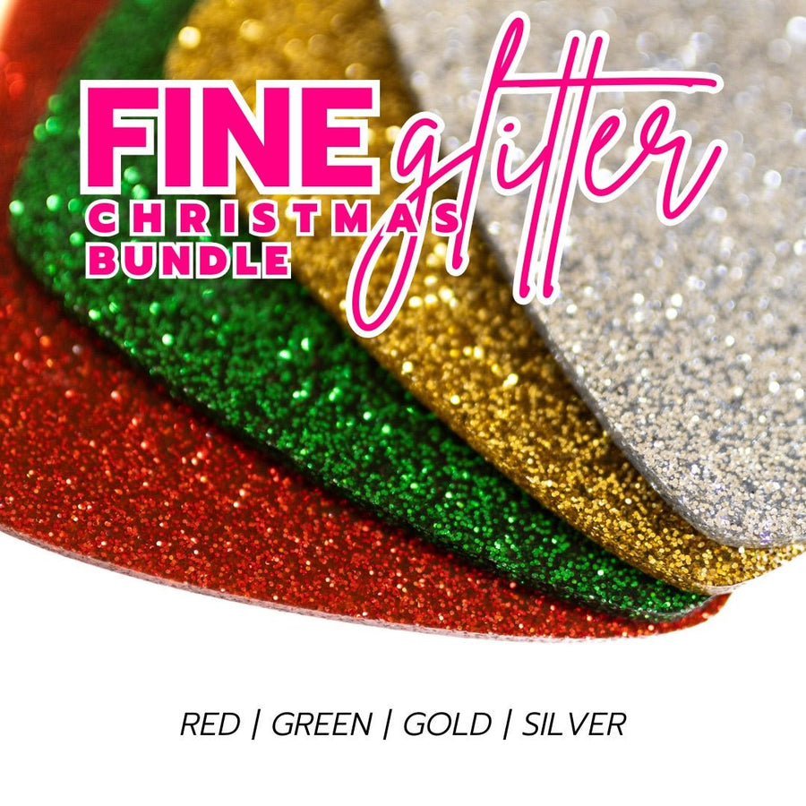 Christmas Glitter Bundle 12" X 18" -