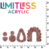 Christmas Leaves Pattern Acrylic Sheets - CMB Pattern Acrylic