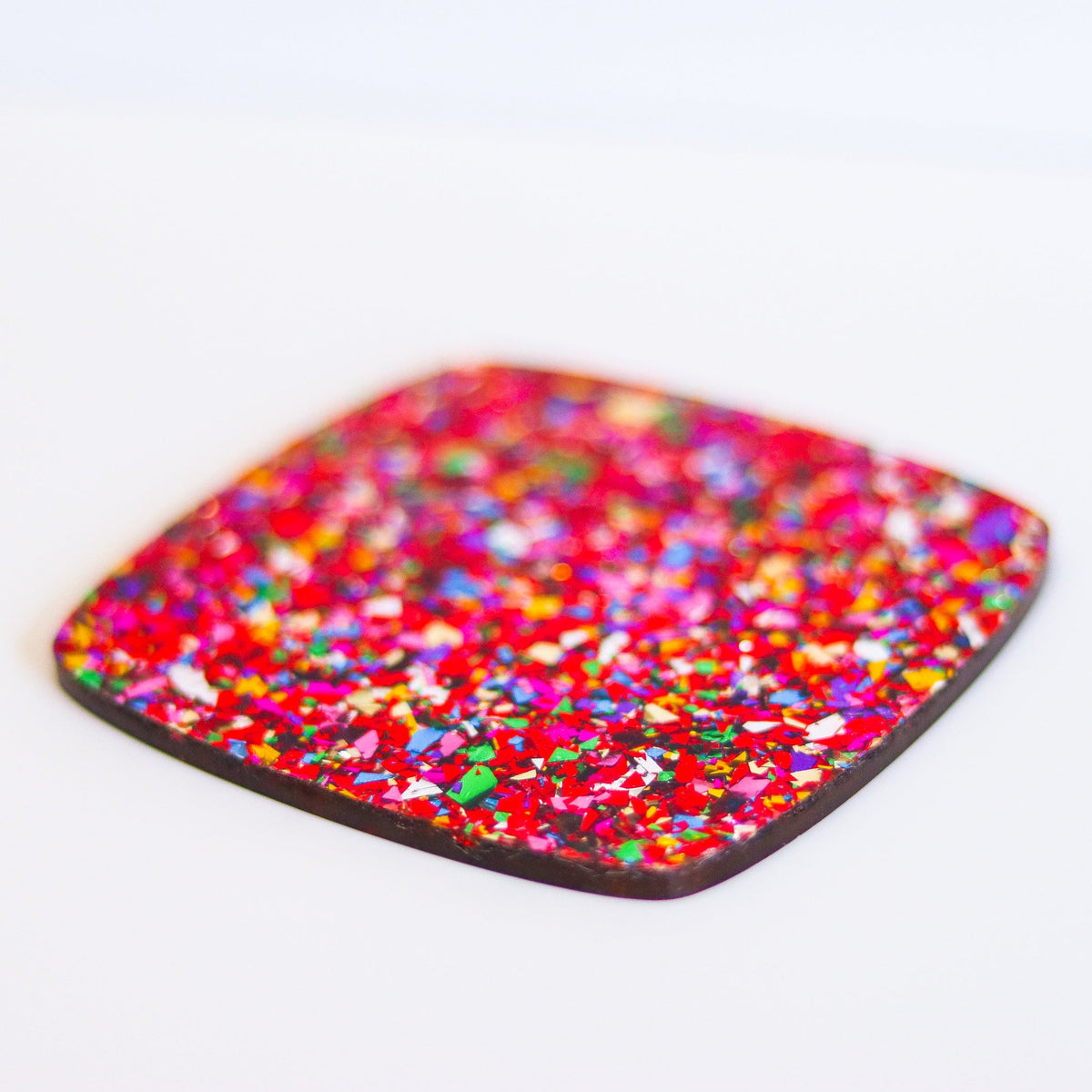 Christmas Party Chunky Flake Glitter Cast Acrylic | Glitter Acrylic Sheet | CMB Acrylic