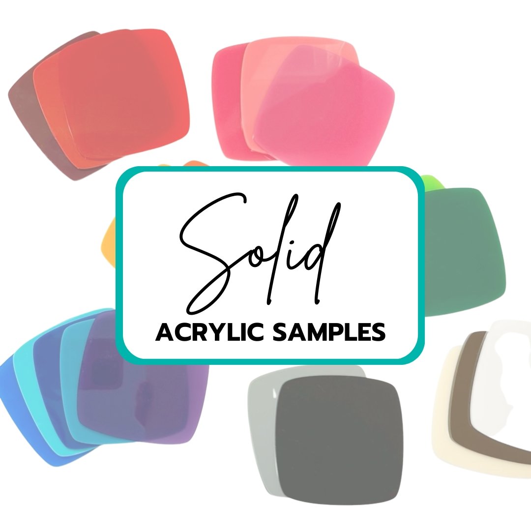 Color Acrylic Sheets | Sample Sizes | SELECT YOUR COLOR - Acrylic Sheets