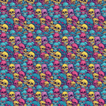 Colorful Skulls Pattern Acrylic Sheets - CMB Pattern Acrylic