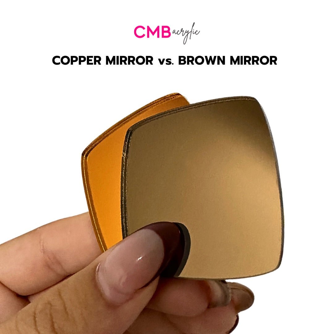 Copper Mirror Acrylic Sheets - CMB Mirror Acrylic Sheets - Local Plastics Distributor