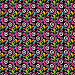 Dark Fantasy Flowers Pattern Acrylic Sheets - CMB Pattern Acrylic