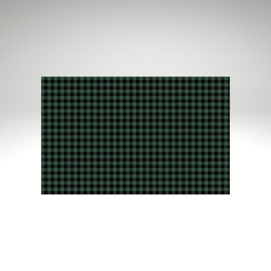 Dark Green Buffalo Plaid Pattern Sheet - CMB Pattern Acrylic