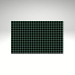 Dark Green Buffalo Plaid Pattern Sheet - CMB Pattern Acrylic
