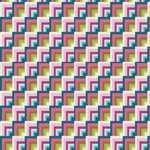 Dark Retro Geo Stairs Pattern Acrylic Sheet - CMB Pattern Acrylic