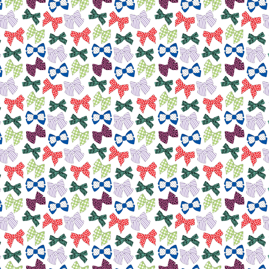 Decorated Bows Pattern Acrylic Sheets - CMB Pattern Acrylic