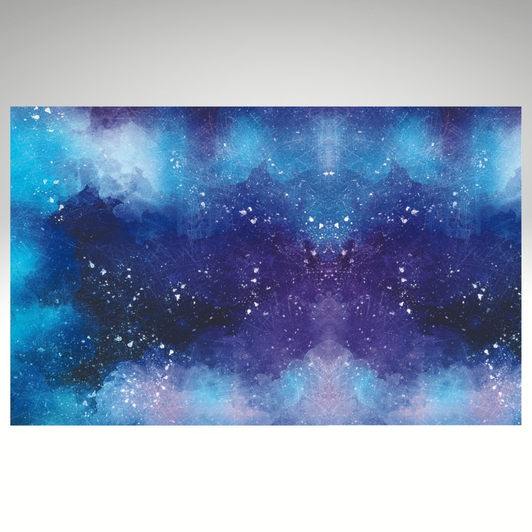 Distressed Cosmic Pattern Sheet - CMB Pattern Acrylic
