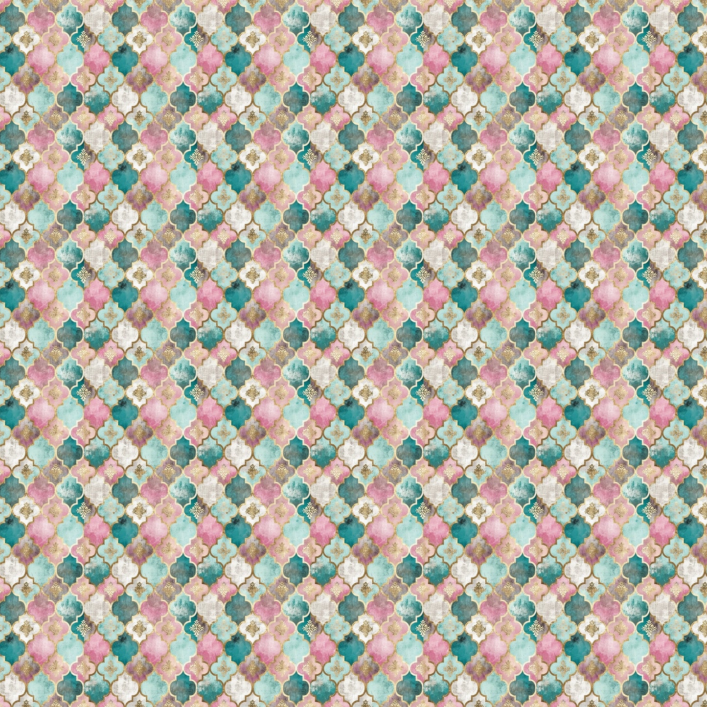Distressed Western Quatrefoil Pattern Acrylic Sheets - CMB Pattern Acrylic