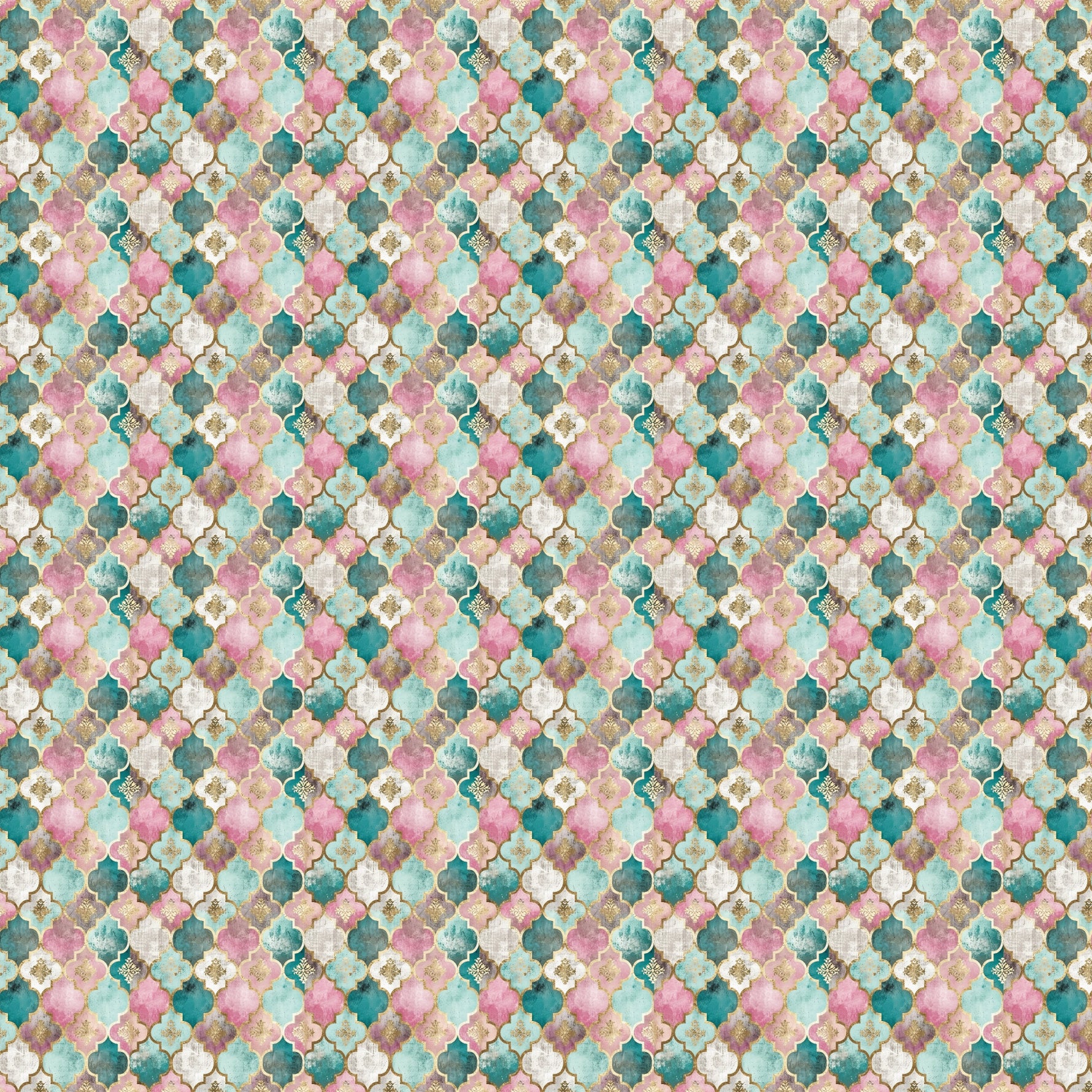 Distressed Western Quatrefoil Pattern Acrylic Sheets - CMB Pattern Acrylic