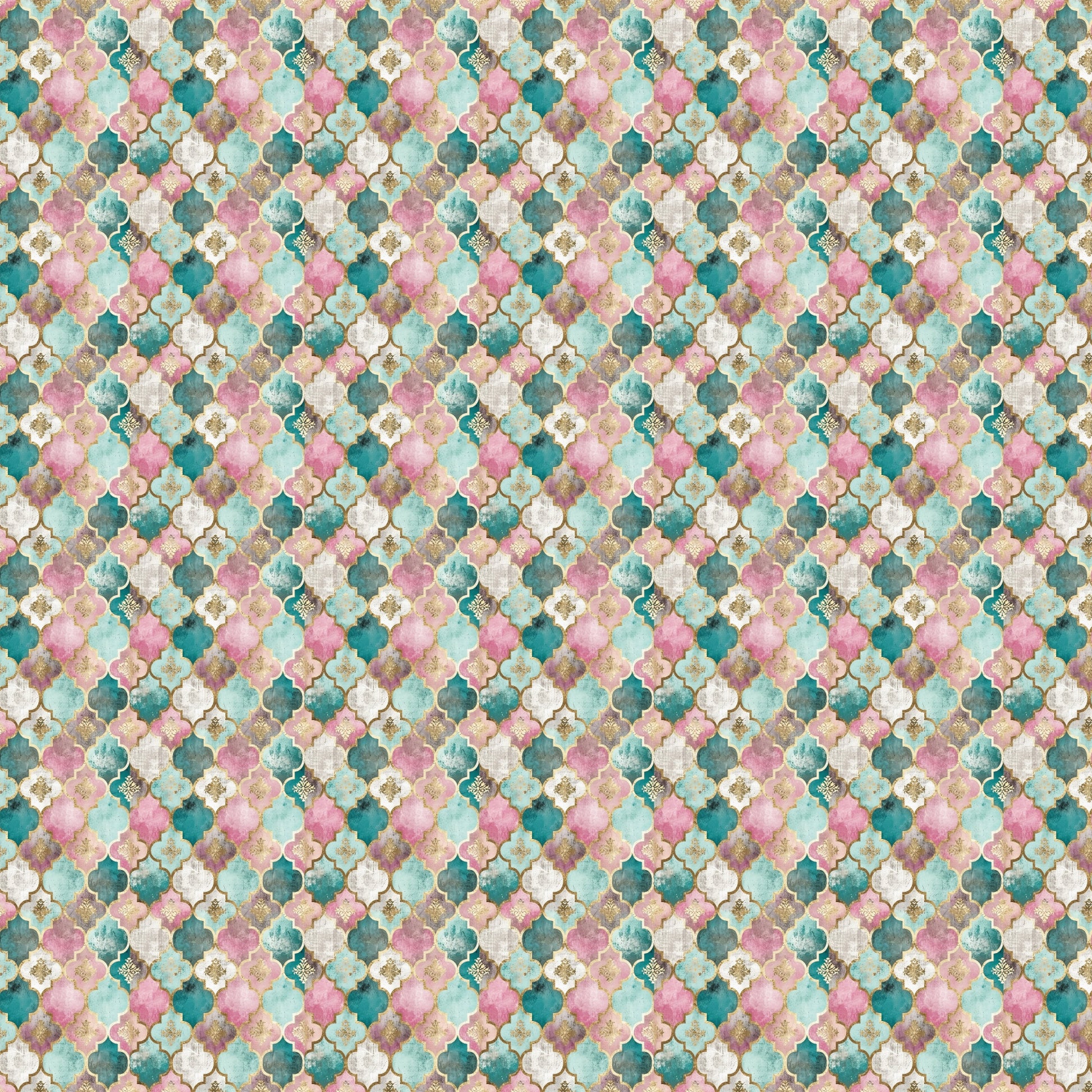 Distressed Western Quatrefoil Pattern Acrylic Sheets - CMB Pattern Acrylic