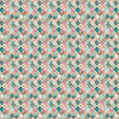 Distressed Western Quatrefoil Pattern Acrylic Sheets - CMB Pattern Acrylic