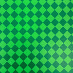 Double Green Argyle Pattern Acrylic Sheet - CMB Pattern Acrylic