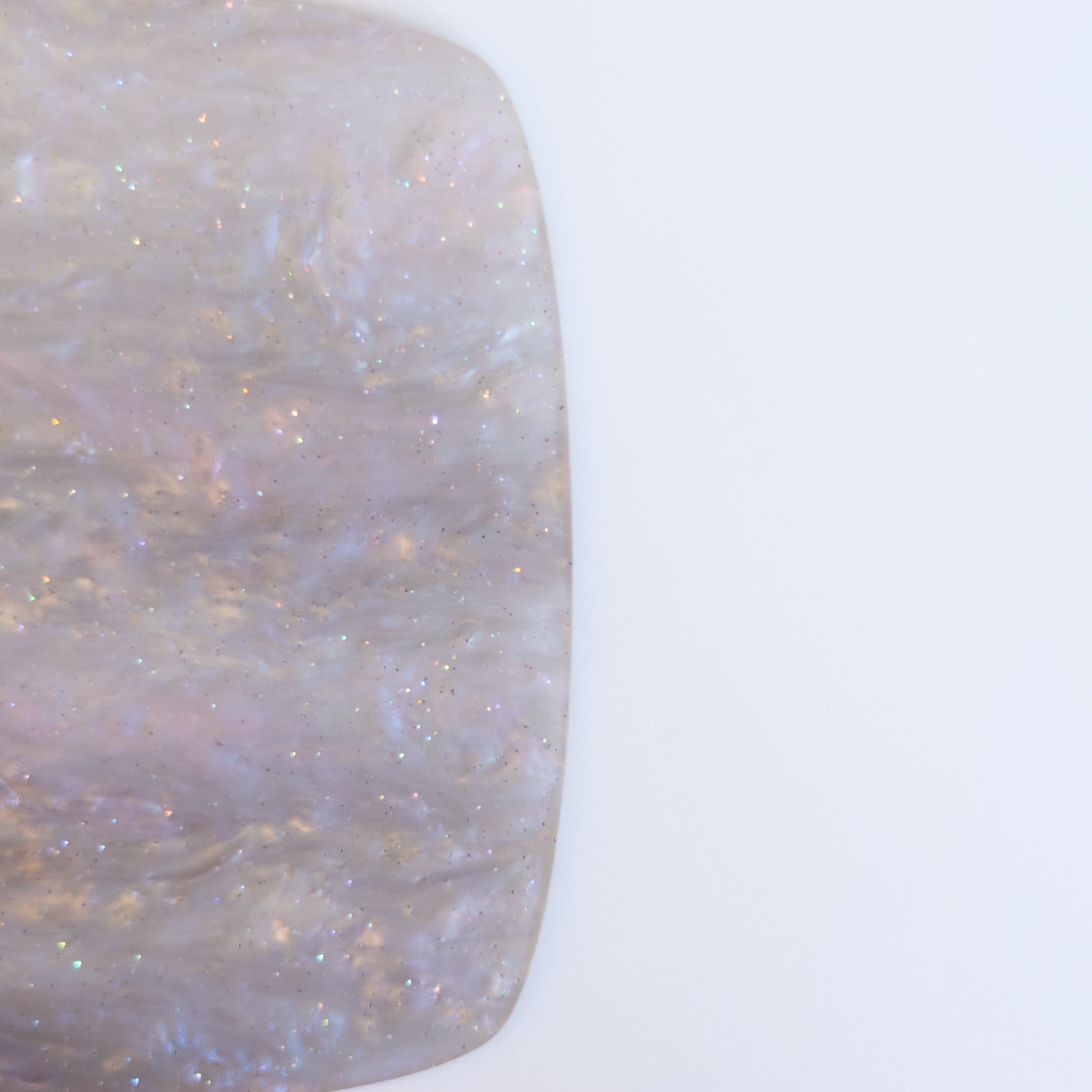 Dusty Lilac Marbled Glitter Cast Acrylic | Marbled Acrylic Sheet | CMB Acrylic