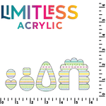 Easter Border 2 Pattern Acrylic Sheets - CMB Pattern Acrylic