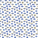 Evil Eye Pattern Acrylic Sheets - CMB Pattern Acrylic