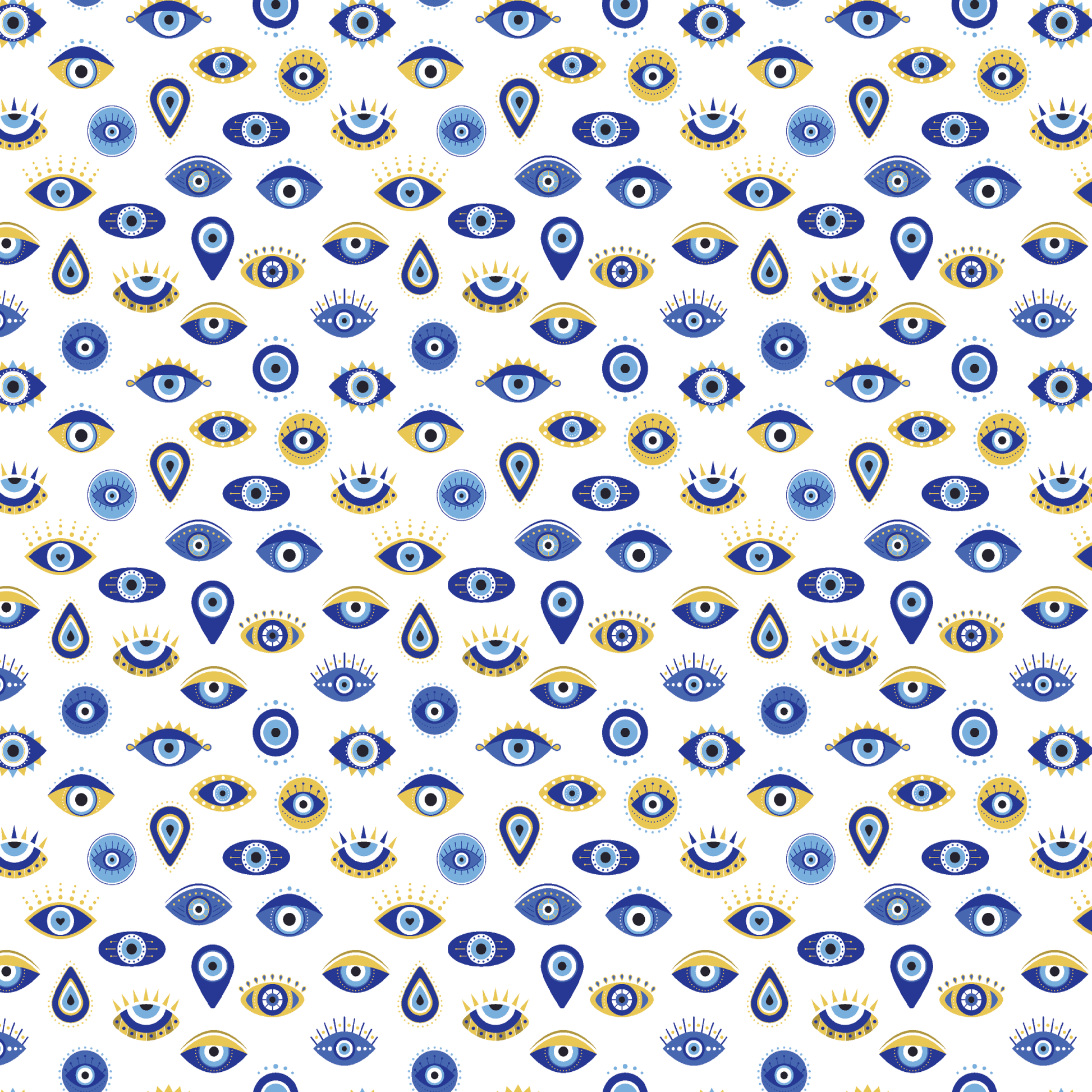 Evil Eye Pattern Acrylic Sheets - CMB Pattern Acrylic