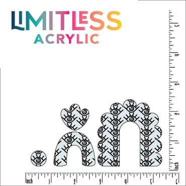 Eye Spy Pattern Acrylic Sheets - CMB Pattern Acrylic