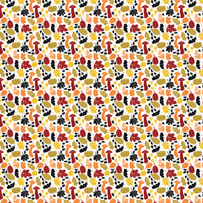 Fall Fungi Pattern Acrylic Sheets - CMB Pattern Acrylic