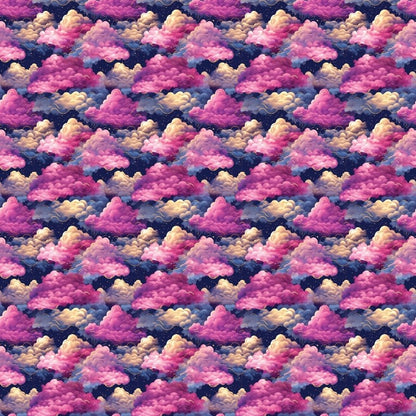 Fantasy Clouds Pattern Acrylic Sheets - CMB Pattern Acrylic